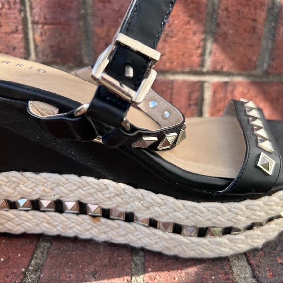 Torrid wedges with studs and jute. Adjustable strap. Size 10. Has spots … - Picture 8 of 12